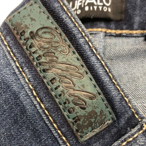 LIKE NEW DAVID BITTON MIDRISE STRAIGHT LEG STRETCH JEANS 6/28x32 ⭐️ - Picture 6 of 12